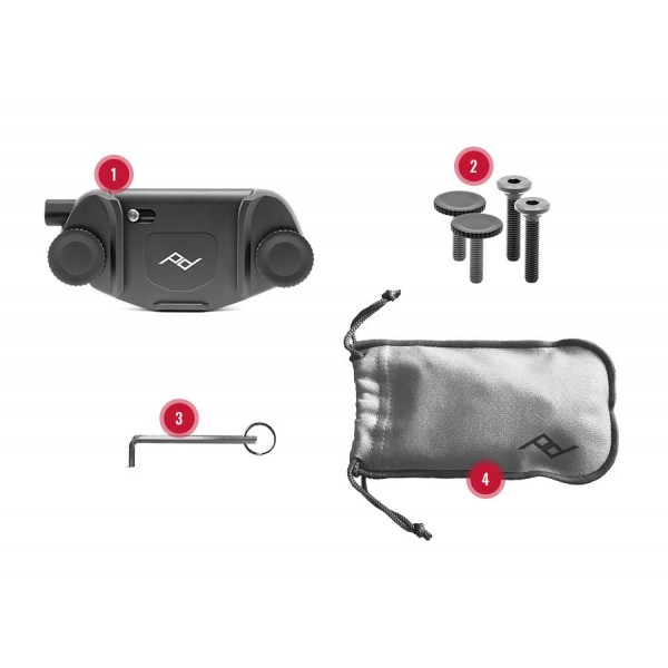 Peak Design Capture Clip V3 - Sans Plaque De Déchange - Occasion