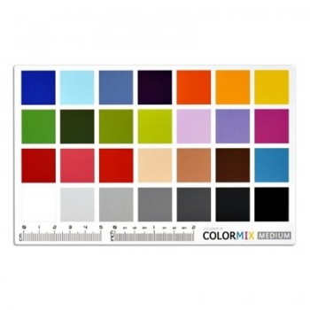 ColorMix charte de référence couleurs et niveaux de gris - taille L SCUADRA
