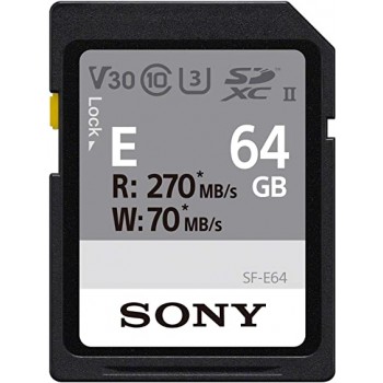 SONY SD SERIE E 64GB UHS-II...