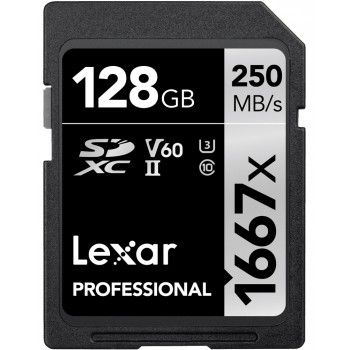 LEXAR SDXC 1667X 128GB PRO...
