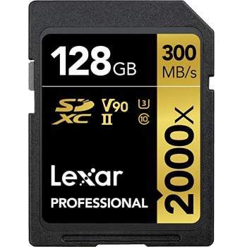 LEXAR SDXC 2000X 128GB...