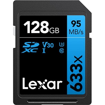 Lexar SDXC 128GB 633X...