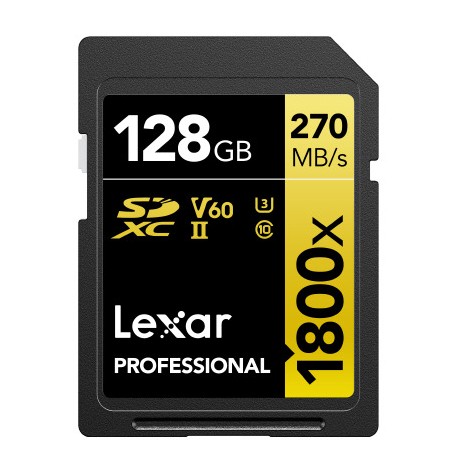 LEXAR SDXC 128GB 1800X PRO CLASS 10