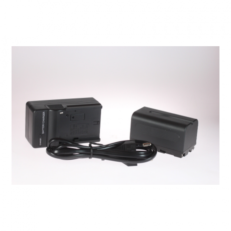 INTERFIT KIT CHARGEUR + BATTERIE TYPE SONY F750