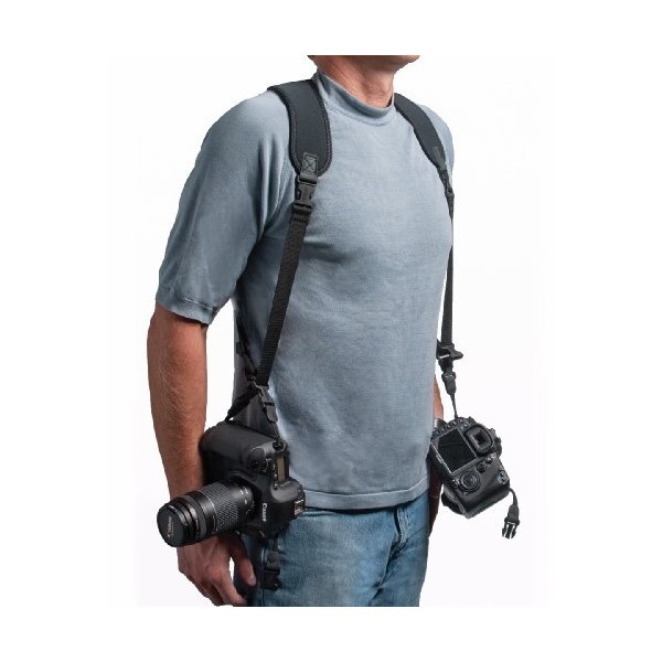 Justgreenbox - Accessoires photo multifonctionnels de ceinture de harnais  d'appareil photo à double épaule pour appareils photo reflex/DSLR -  T3654657595494 - Tous nos autres accessoires - Rue du Commerce