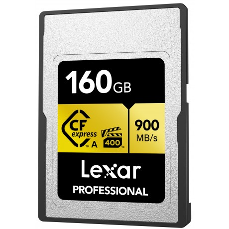 LEXAR CARTE CFEXPRESS TYPE A 160GB PROFESSIONAL GOLD