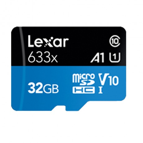 LEXAR CARTE MICRO SD 633X UHS-I (U1) + ADAPT
