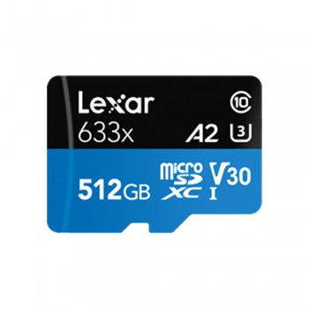 LEXAR CARTE MICRO SD 633X UHS-I (U1) + ADAPT Lexar