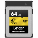 LEXAR CARTE CF EXPRESS TYPE B GOLD 1750 MO/S Lexar